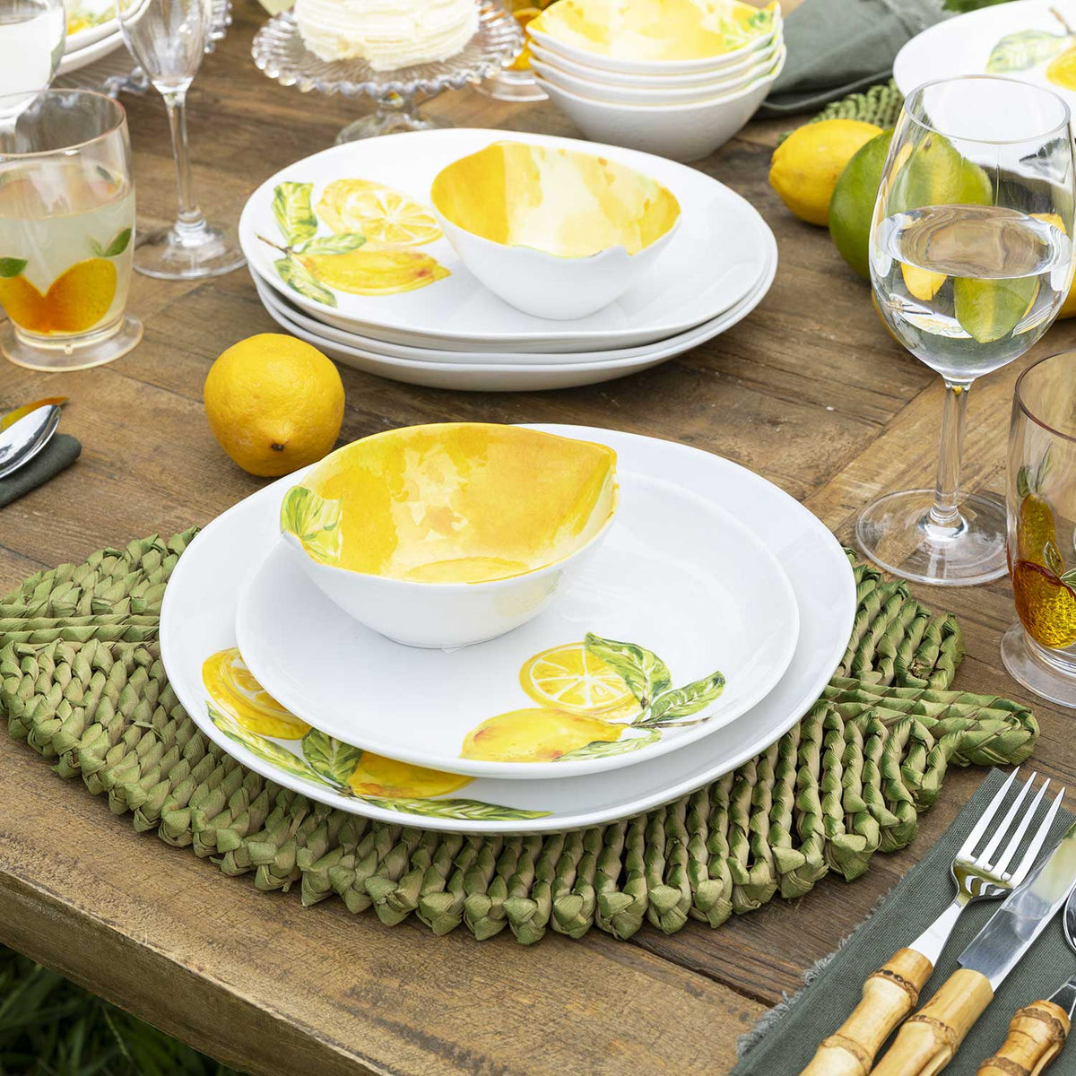 Plato principal Limones 28cm
