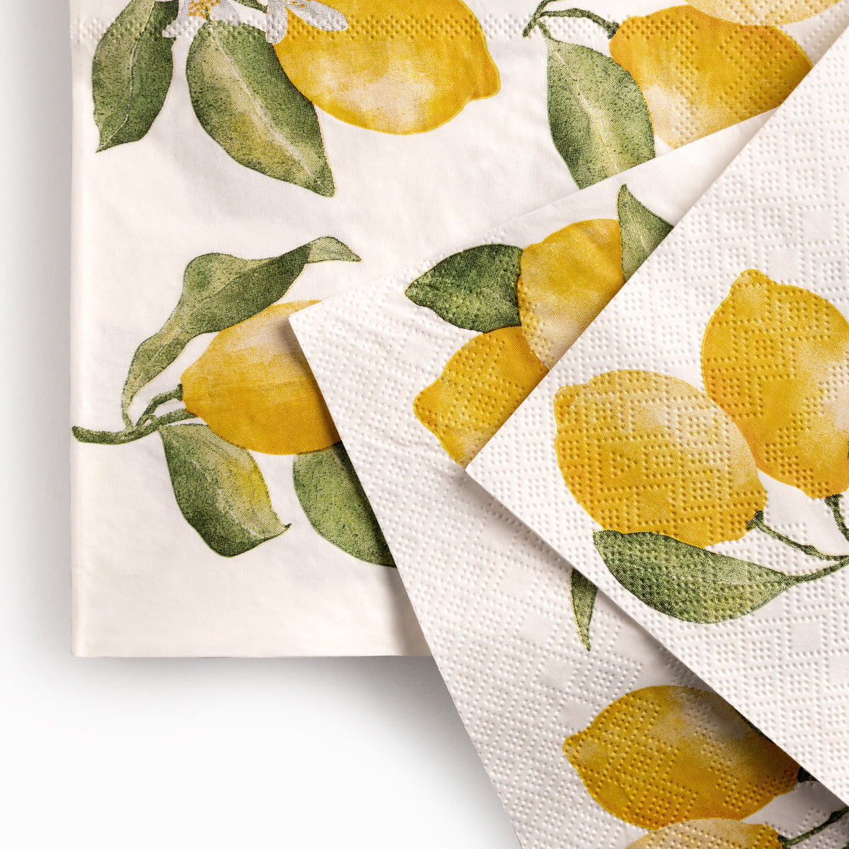 Servilletas limones set x20