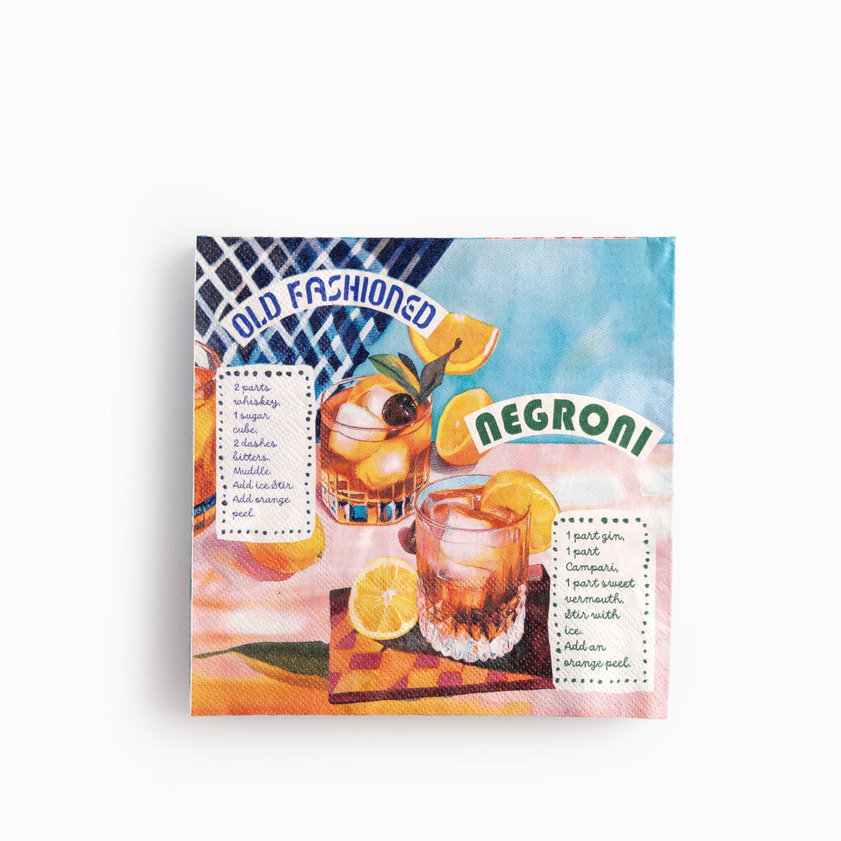 Servilletas cocteles set x20