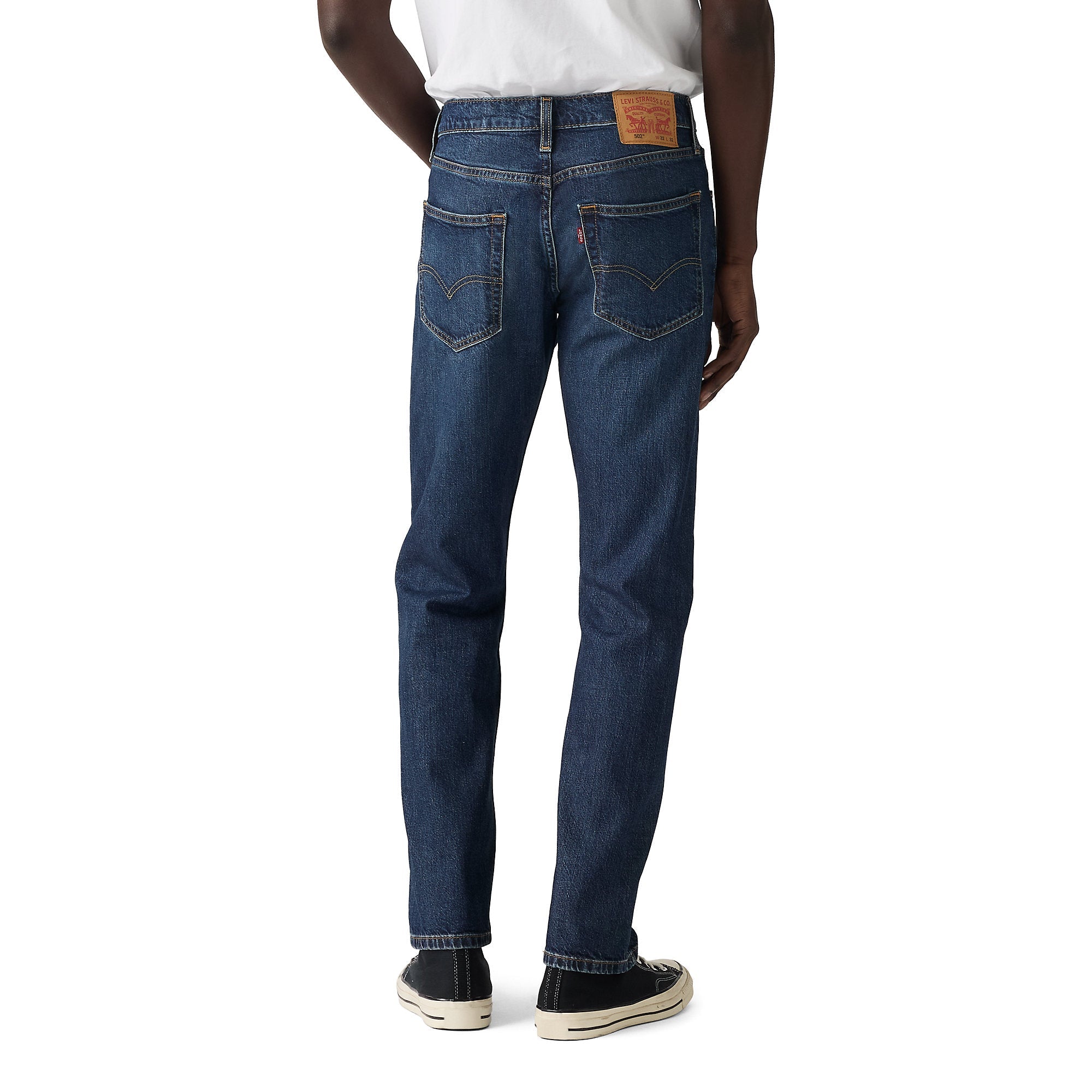 Pantalones Jeans Levis 502 Regular Taper Fit Stretch para Caballeros
