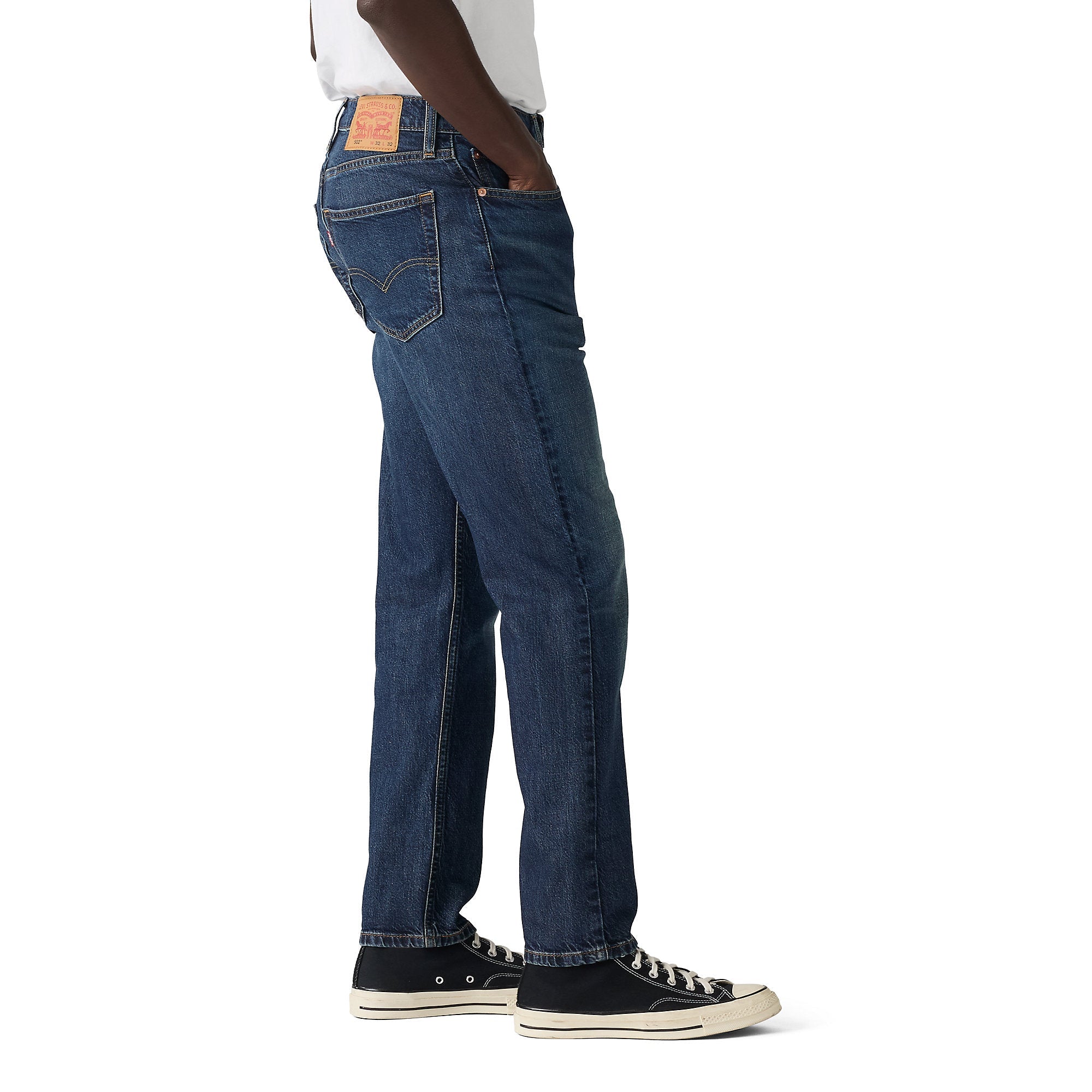 Pantalones Jeans Levis 502 Regular Taper Fit Stretch para Caballeros