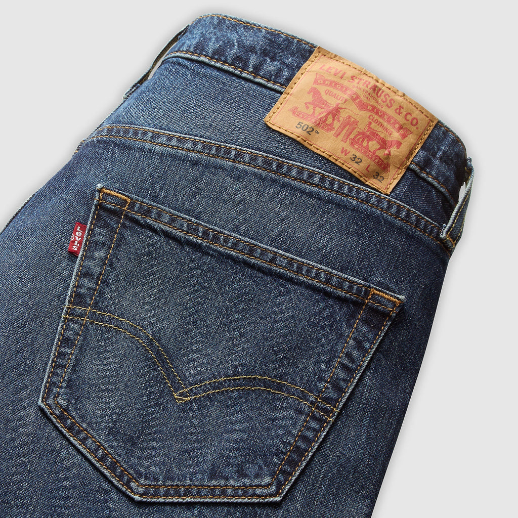 Pantalones Jeans Levis 502 Regular Taper Fit Stretch para Caballeros