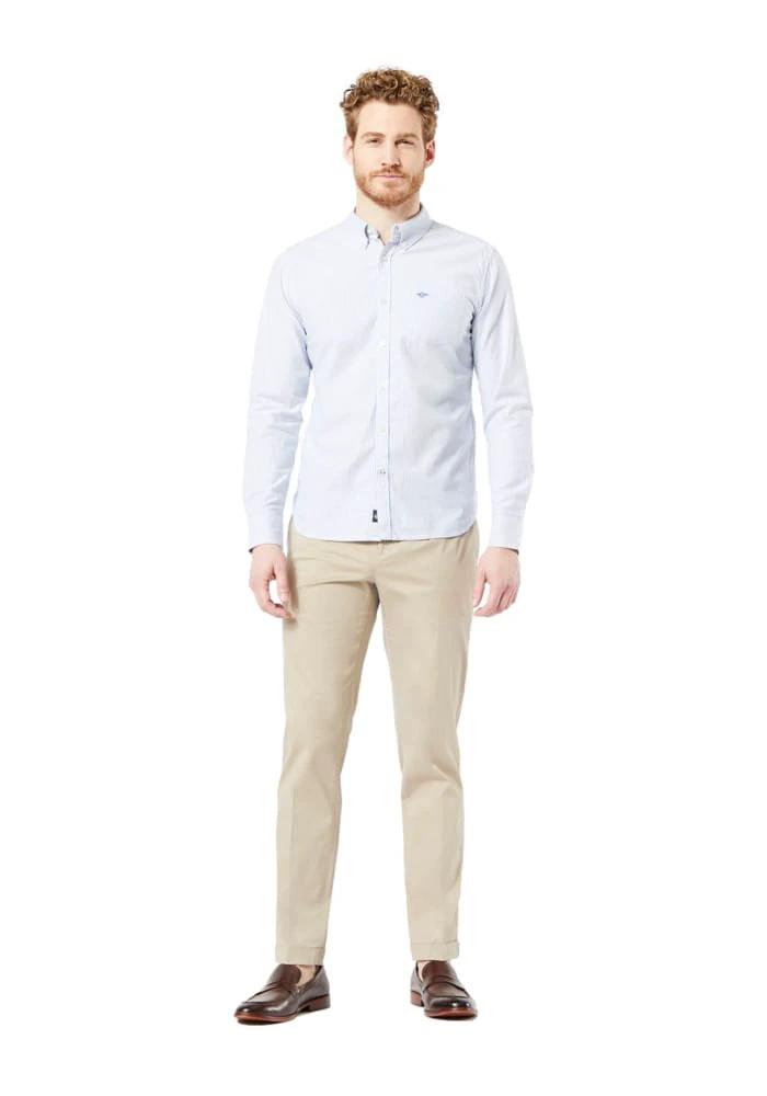 Camisa Dockers Mangas Largas Rayas Para Caballeros by Dockers