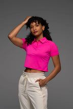 Poloshirt 2s Style & Sport Mangas Cortas Liso Deportivo Para Damas by 2s Style & Sport