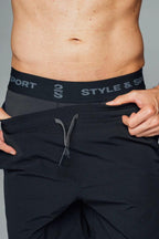Pantalón Corto 2s Style & Sport Liso Deportivo Para Caballeros by 2s Style & Sport