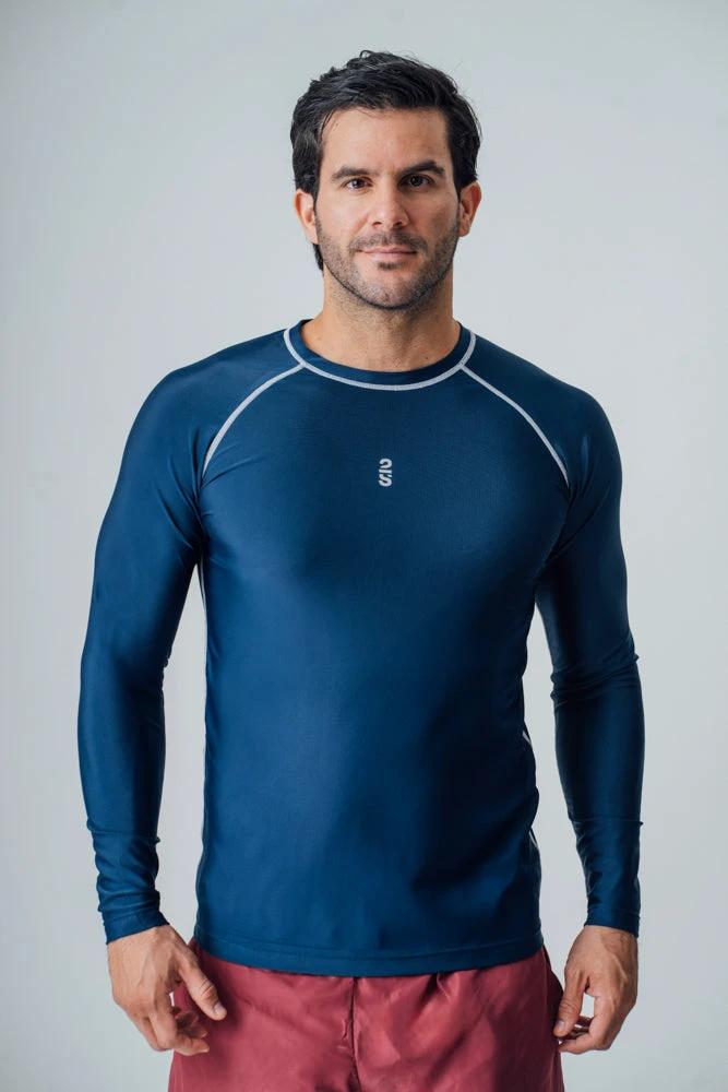 Camiseta 2s Style & Sport Mangas Largas Lisa Para Caballeros by 2s Style & Sport