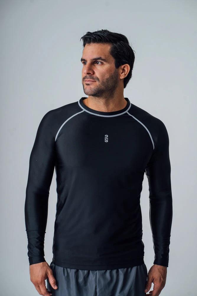 Camiseta 2s Style & Sport Mangas Largas Lisa Para Caballeros by 2s Style & Sport