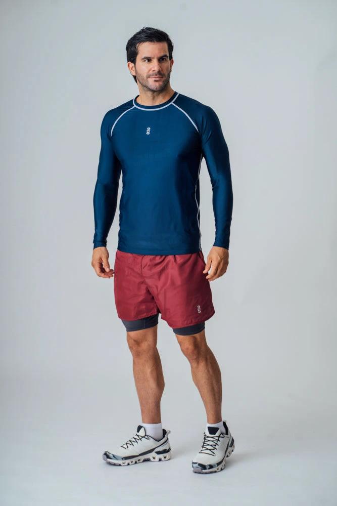 Camiseta 2s Style & Sport Mangas Largas Lisa Para Caballeros by 2s Style & Sport