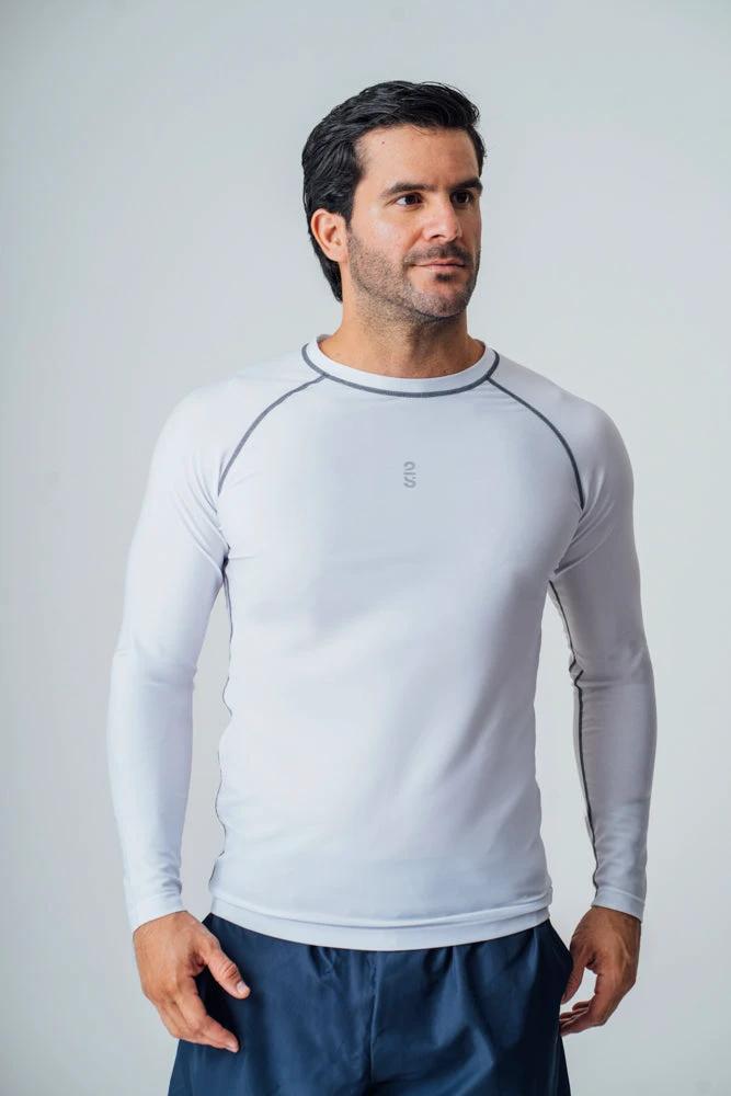 Camiseta 2s Style & Sport Mangas Largas Lisa Para Caballeros by 2s Style & Sport