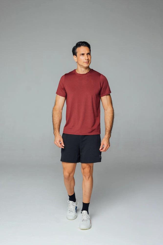 Camiseta 2s Style & Sport Mangas Cortas Lisa Deportivo para Caballeros by 2s Style & Sport