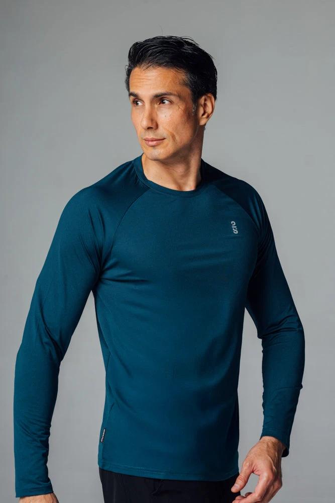 Camiseta 2s Style & Sport Mangas Largas Lisa Para Caballeros by 2s Style & Sport
