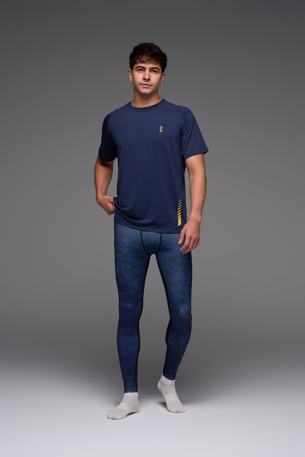 Camiseta 2s Style & Sport Mangas Cortas Deportivo Rayas Para Caballeros by 2s Style & Sport