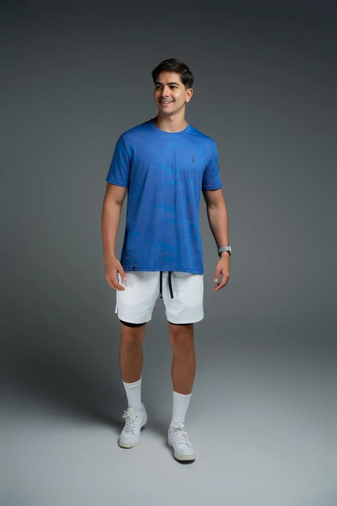 Camiseta 2s Style & Sport Mangas Cortas Estampada Deportivo Para Caballeros by 2s Style & Sport