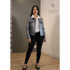 Chaqueta Silver Macramé
