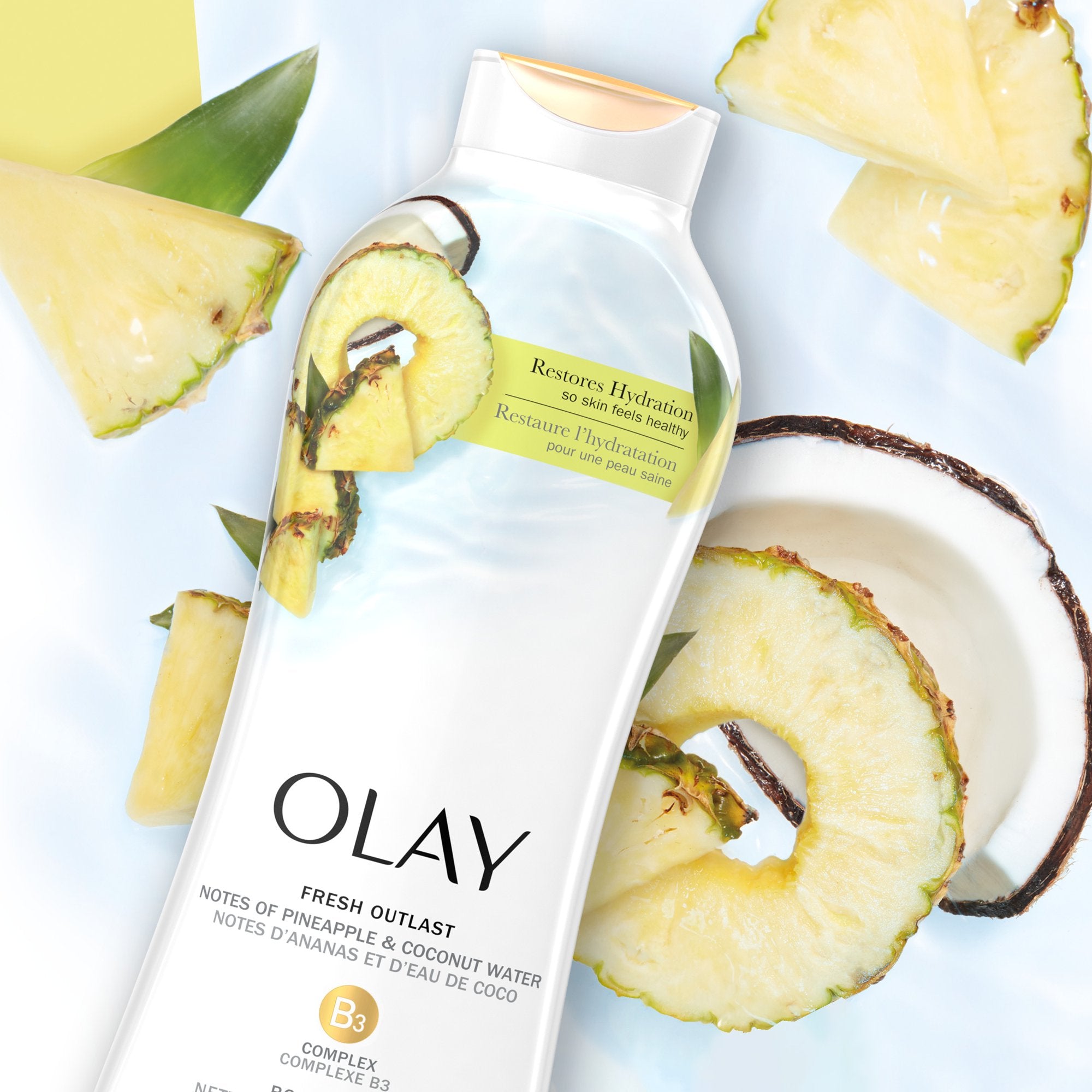 Olay Body Wash FO Pina y Coco 22 oz