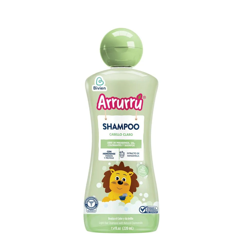 Arrurru Shampoo Cabello Claro 220ml
