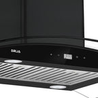 Extractor DRIJA PRISMA ISLA TOUCH 90 BLACK
