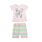 Conjunto Tiny Tots Mangas Cortas Estampado 2 Piezas Nina
