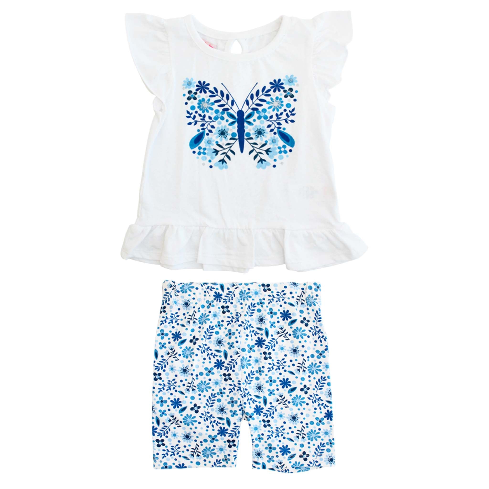 Conjunto Tiny Tots sin Mangas Estampado 2 Piezas Nina