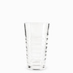 Vaso largo estriado