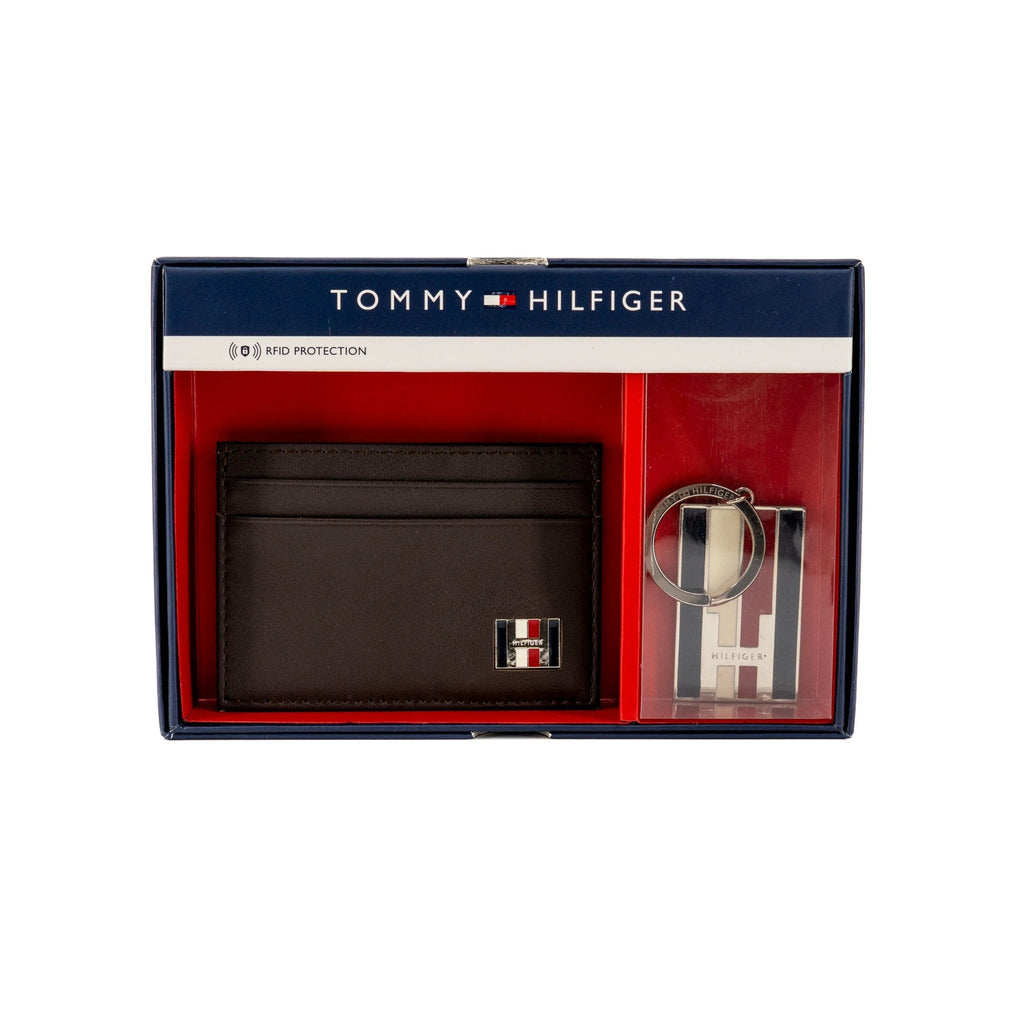 Tarjetero Tommy Hilfiger Con Llavero P/ Caballeros 31TLE33034 by Tommy Hilfiger