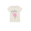 Camiseta Aeropostale Mangas Cortas Flamenco para Niñas