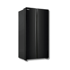 Refrigeradora Side by Side TCL M/P520SBGB 18 cu.ft. Inverter Glass Black
