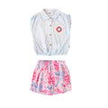 Conjunto West Estampada 2 Piezas Para Niñas by Tiny Tots
