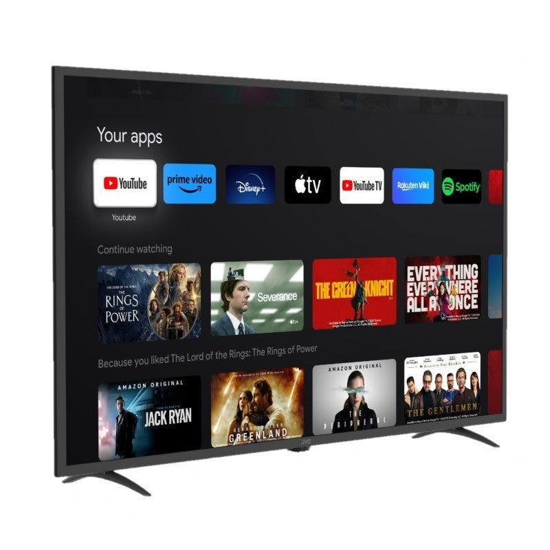 TELEVISOR 86'' 4K QLED HDR UHD GOOGLE TV JVC