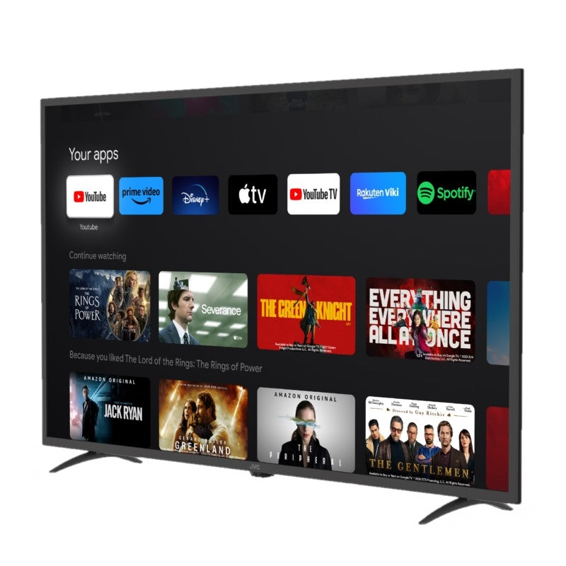 TELEVISOR 86'' 4K QLED HDR UHD GOOGLE TV JVC