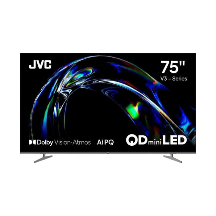 TELEVISOR 75'' MINI LED  GOOGLE TV JVC
