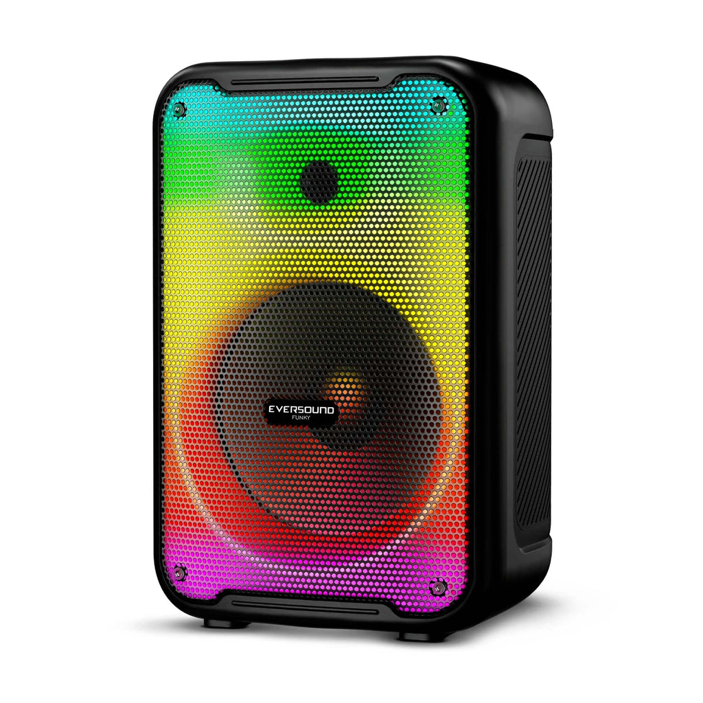 Bocina Bluetooth Portatil LED FUNKY 8” EV 3003