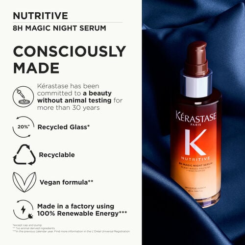 KERASTASE NUTRITIVE 8H NIGHT SERUM 90ML