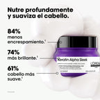 LOREAL KERATIN ALPHA SLEEK MASK 250ML