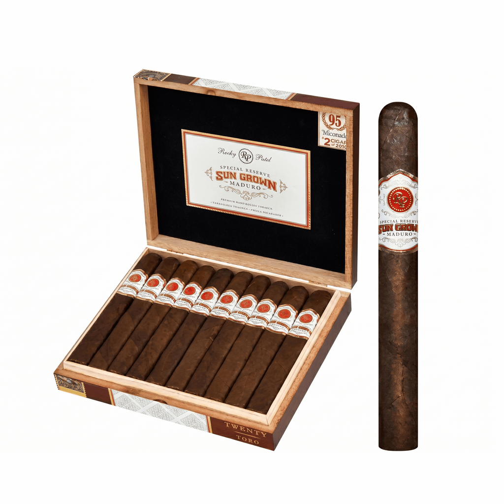 Rocky Patel Sun Grown Maduro Toro de 20