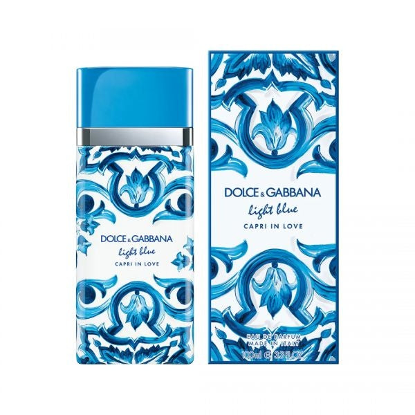 Perfumes, color/material azul, marca Dolce&gabbana