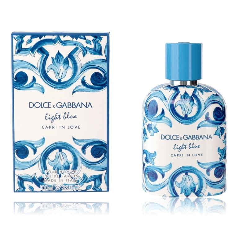 Perfumes, color/material azul, marca Dolce&gabbana