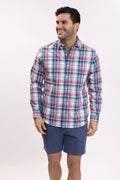 Camisa Nautica Mangas Largas Cuadros Para Caballeros by Nautica