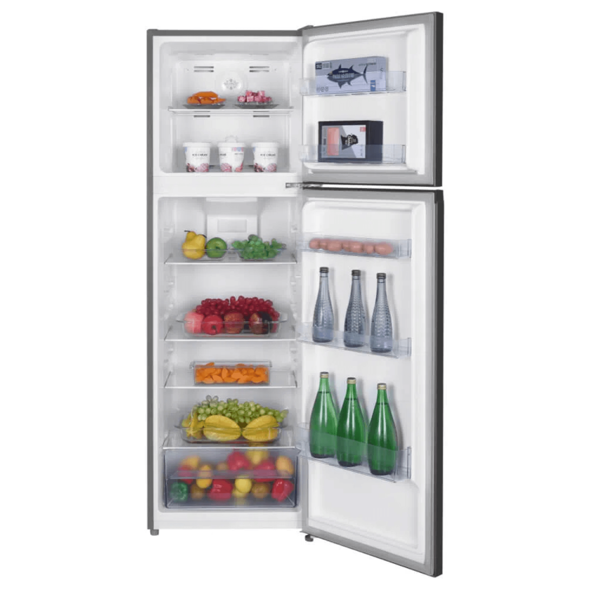 Refrigeradora TCL M/P340TMN 12 cu.ft. Silver