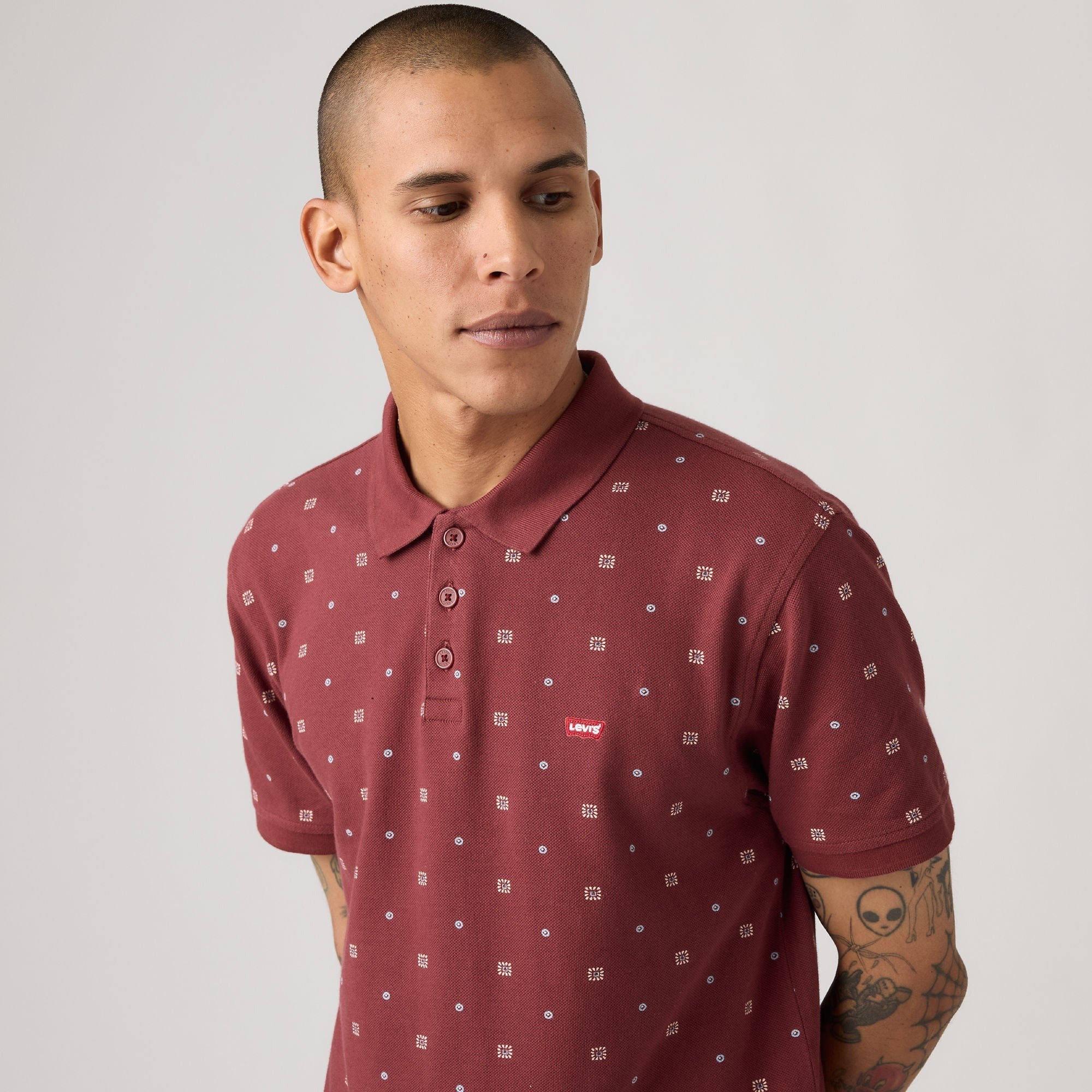 Poloshirt Levis Mangas Cortas Estampado para Caballeros
