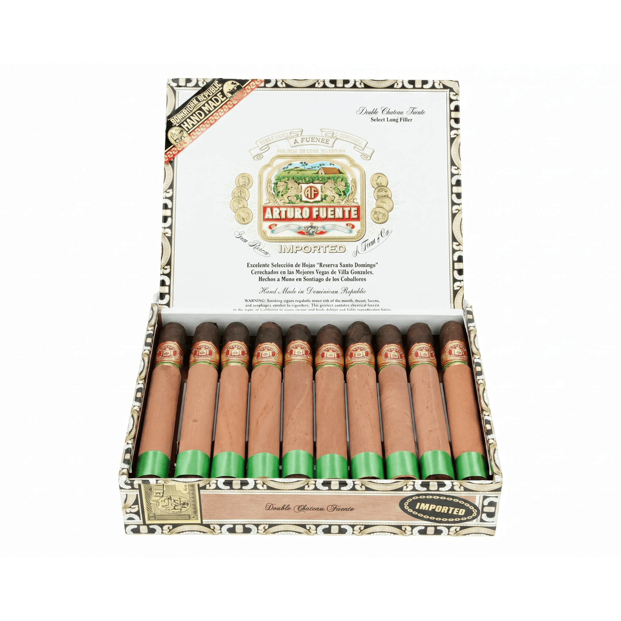 Arturo Fuente Double Chateau Fuente Maduro de 10