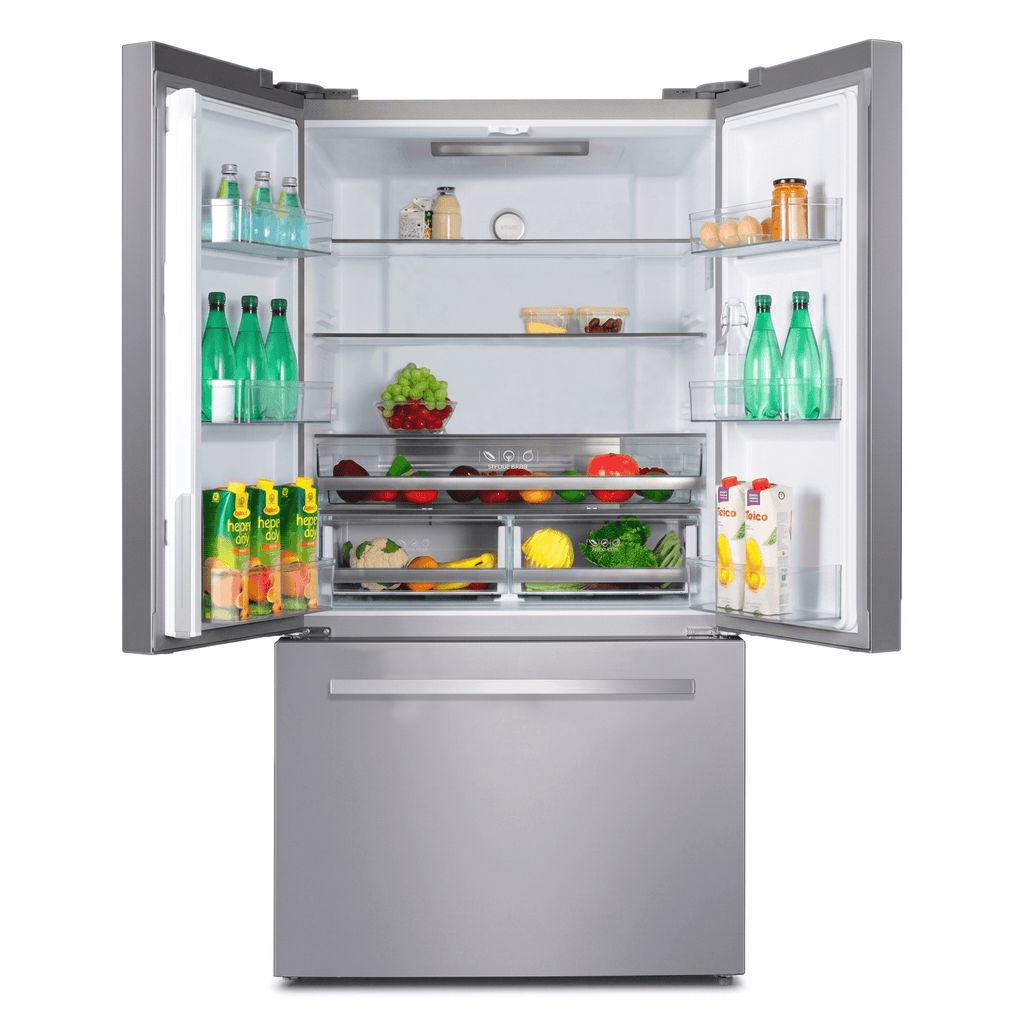 Nevera French Door Oster M/OS-FDNFS1702EVDI 17 cu.ft. No Frost Inverter Acero