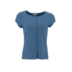 Blusa Posh Mangas Cortas Lisa para Damas