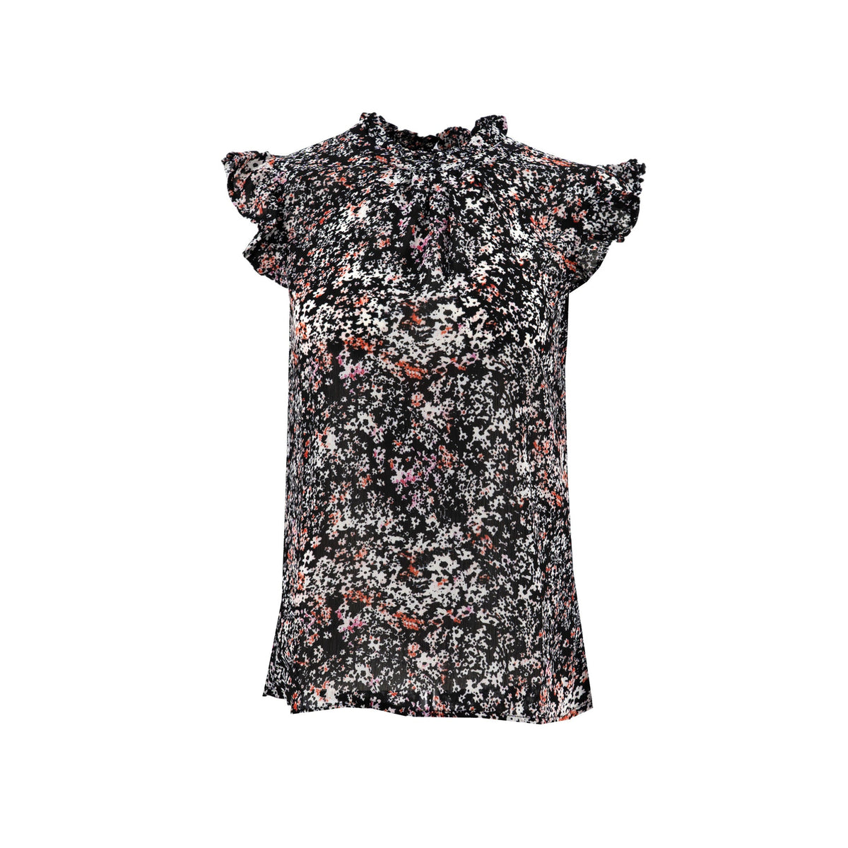 Blusa Posh Mangas Cortas Print para Damas