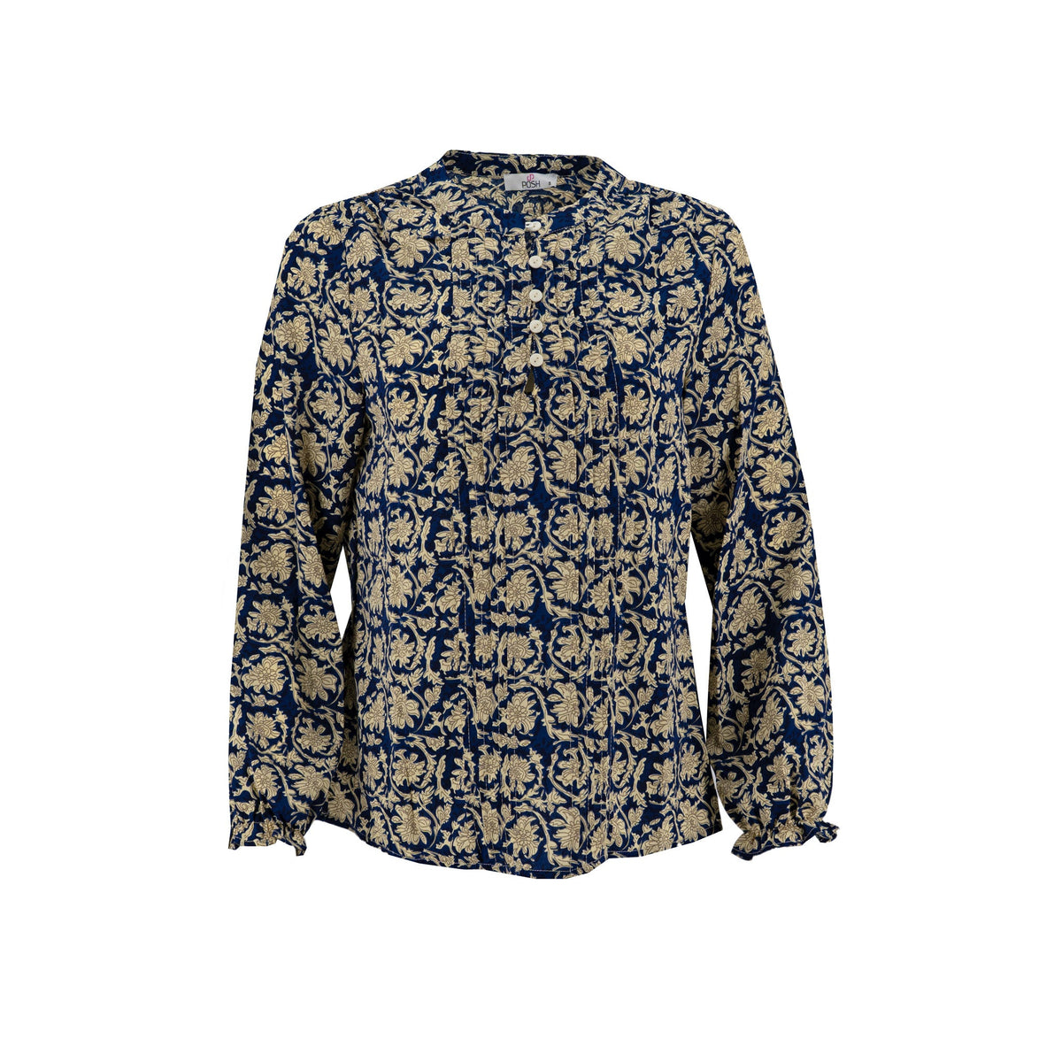 Blusa Posh Mangas Largas Floral para Damas