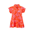 Blusa Posh Mangas Cortas Floral Peplum para Damas
