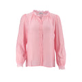 Blusa Posh Mangas Largas Lisa Encaje para Damas
