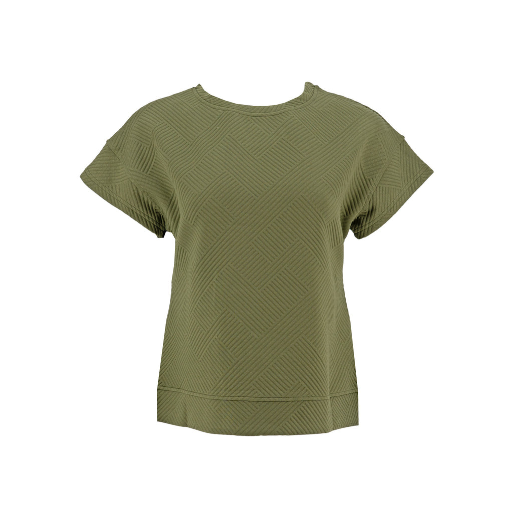 Blusa Posh Mangas Cortas Lisa para Damas