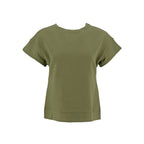 Blusa Posh Mangas Cortas Lisa para Damas