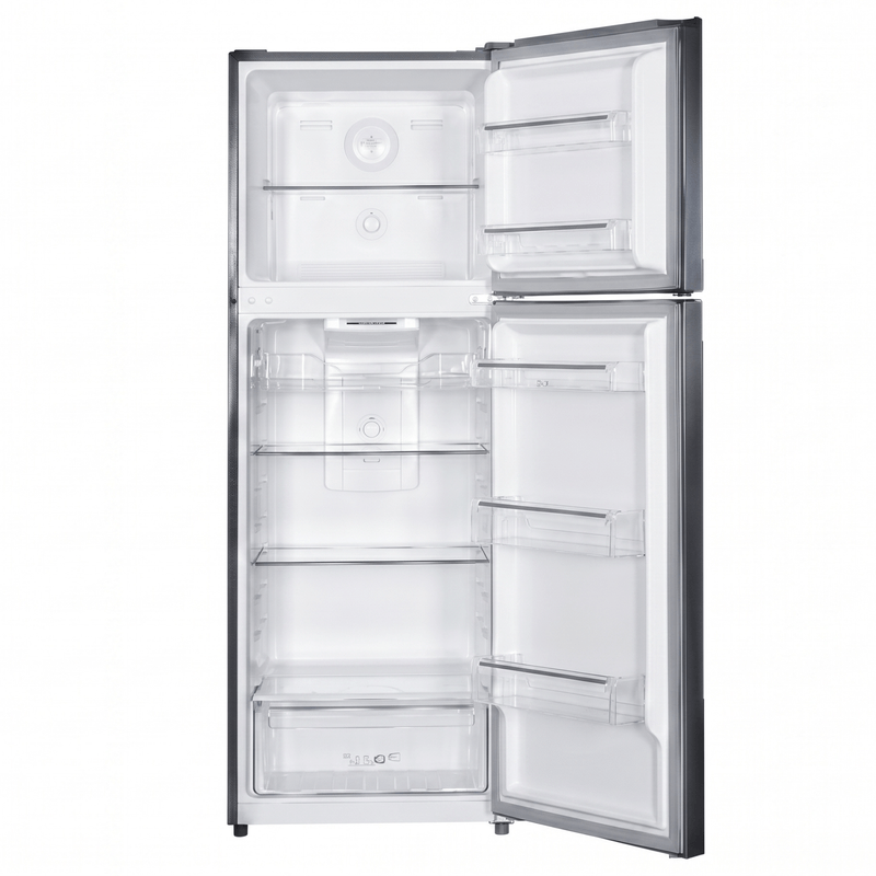 Refrigeradora Oster M/OS-NFH2902VD 9 cu.ft. No Frost Top Mount Acero